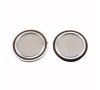 Bague de centrage sous vide en acier inoxydable 304 avec écran - Support de filtre compatible avec trois pinces pour filtration de gaz et de canalisation (Iso63)