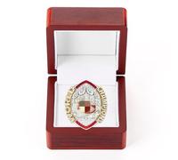 Bague de Champion du 58e Super Bowl pour Les Chiefs réplique des Boucles Championnat KC 2024 FFL Souvenirs Meilleurs Cadeaux pour Hommes Femmes Amis Amateurs de Rugby Anciens élèves