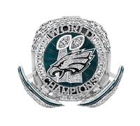 Bague de championnat du monde de football fantastique 2025, adaptée aux hommes et aux femmes adultes, avec le dernier design d'aile d'aigle de style sportif, visuellement superbe. Apportez une boîte
