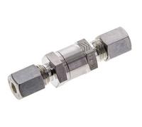 Bague de compression pour clapet anti-retour hydraulique 6L (M12x1.5) Acier inoxydable 1-250bar (15-3625)psi ISO 8434-1