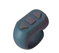 Bague de défilement automatique, bague de défilement de téléphone | Ring Remote pour téléphone avec 3 touches | Anneau intelligent rechargeable, clicker de retournement de page pour la présentation de