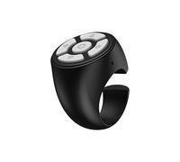 Bague de défilement - Bague de défilement à distance | Déclencheur à distance sans fil | Retourneur de page à distance bout du doigt bleu | Défilement de doigt rechargeable | Défilement de doigt sans