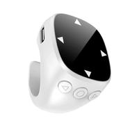 Bague De Défilement - Contrôle Tactile Sans Fil | Smart Ring Contrôleur Sans Fil, Télécommande De Présentation, Téléphone Portable, Défilement, Musique, Caméra, Jeux Vidéo, Streaming En Direct, Bureau