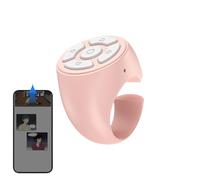 Bague de défilement, déclencheur de doigt sans fil, télécommande tourneur de page, design d'anneau pour voiture, maison, voyage et camping, portable intelligent pour photographie et présentations