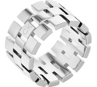 Bague de doigt ruban Calvin Klein argent 14 Collection Méridienne - femme