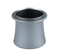 Bague de dosage de café en alliage d'aluminium pour machines à expresso 58 mm, 54 mm, 53 mm, 51 mm, conçue pour un montage direct et une performance constante dans n'importe quelle cuisine (gris, 58