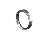 Bague de dosage intelligente en acier inoxydable avec aimant for bol de brassage de 51/53/57,5/58/58,35 mm, doseur de café en poudre for barista(57.5mm)