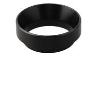 Bague de dosage magnétique de 49 mm, matériau en aluminium, couleur argent/noir, taille 62 x 22 mm, convient pour porte-filtres de 49 mm (noir)