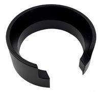 Bague de dosage magnétique en aluminium compatible avec 9010B/C et broyeurs, entonnoir anti-pulvérisation pour moudre sans désordre, argenté