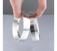 Bague de dosage pour barista 51 mm pour station de café domestique pour | Design anti-déversement, dosage précis, s'adapte à 51 mm, acier inoxydable, facile à nettoyer