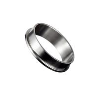 Bague De Dosage Pour Cafe Anneau de dosage café en acier inoxydable 304, for entonnoir, porte-filtre 51mm 54mm 58mm, outils Barista, accessoires for Machine à expresso(53mm)