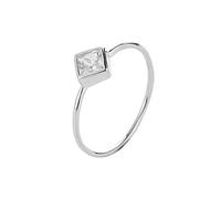 Bague de fiançailles à la mode féminine Zircon NouveautéC'est beau et facile à utiliser.