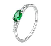 Bague De Fiançailles En Argent Sterling 925 Style Victorien Pour Femme, Bijou De Mariage