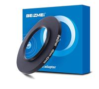 Bague de filtres pour appareil photo de 49 mm à 62 mm, compatible avec toutes les marques d'objectif de 49 mm de diamètre vers filtre UV ND CPL de 62 mm. Fabriqué en CNC.