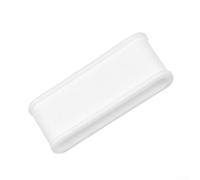 Bague de Fixation Grip Silicone pour Raquette Pickleball | Maintien sécurisé, empêche l'effilochage, aspect pour professionnel, idéal pour matchs intenses(white)