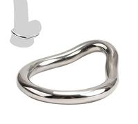 Bague De Formation De Noyau De Virgule En Acier Inoxydable（38mm） | Moulage IntéGré, Fermé, Tordu, Rationalisé Mur De Tuyau, Lisse Et Arrondie Sans Bornes