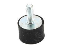 bague de goujon, 1pcs M3 M4 M5 M6 M8 Amortisseur en Caoutchouc, Isolateur Anti-Vibration Supports Bobines Pièces d'outils for Moteurs à Essence, Pompes Eau fileté (Couleur : 8x8mm)(M8 30x20mm)