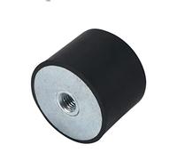 bague de goujon, 1pcs Support d'isolateur en Caoutchouc, M4 M6 M8 Filetage Femelle Anti-Vibration Bobine Isolateur Amortisseur Pieds Montage fileté (Couleur : 25x20mm)(M6 25x20mm)