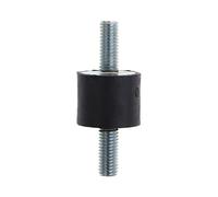 bague de goujon, Bague 1pcs M5 / M6 M8 Support d'amortisseur en caoutchouc, double amortisseur filetage mâle anti-vibration Bloc silencieux Outils voiture bateau Isolateur fileté (Color :)(M8)