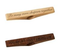 Bague De Lecture, Book Page Holder Clip, Accessoire Livre, Lot De 2 Porte Livres En Bois De Pouce, Marque Page En Bois, Anneau De Pouce, Accessoire De Lecture Pour Enseignants Amoureux Des Livres