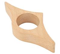 Bague De Lecture, Marque Page Livre, Porte-page de Livre Bords Arrondis Ergonomiques en Bois Marque-page de Pouce pour Enseignants, Les Bibliothécaires