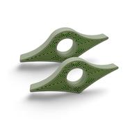 Bague de Lecture Porte-Page - Accessoire Lecture Éco-Responsable pour Livres de Poche et Grands Livres - Support de Lecture Léger, Guide Doigt, Repose Livre 2 pièces