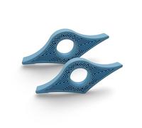 Bague de Lecture Porte-Page - Accessoire Lecture Éco-Responsable pour Livres de Poche et Grands Livres - Support de Lecture Léger, Guide Doigt, Repose Livre 2 pièces