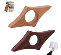 Bague De Lecture,pouce En Noyer Naturel,2 Pcs Amoureux Des Livres Bois Signet Fait Main,porte-pages En Noyer Naturel,porte-page En Bois De Noyer,pratique Porte Page Livre Pouce,tenir Livre Ouvert