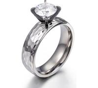 BAGUE DE MARIAGE EN ARGENT INOX 316L r.19