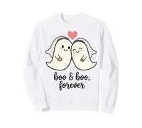 Bague de Mariage Lesbienne Halloween fantôme épouse Boo Forever Sweatshirt