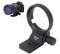 Bague de montage pour trépied compatible avec Sigma 14 mm f/1.8 DG HSM Art, 20 mm f/1.4 DG HSM Art, 24 mm f/1.4 DG HSM Art, 28 mm f/1.4 DG HSM Art (E-Mount), le bas est une plaque à dégagement rapide