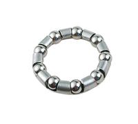 Bague de pedalier type monobloc 9 billes Sélection CGN Fauber Argenté