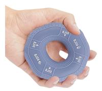 Bague de préhension : silicone, entraîneur de préhension, doux pour la peau | Fabricant d'exercices manuels multi-résistance, Anneaux de renforcement, pour l'entraînement musculaire Arrampicat