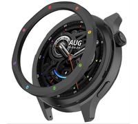 Bague De Protection Compatible Avec Xiaomi Watch S4/Watch S3,Anneau Pour Montre Connectée Bezel Ring Styling, Lunette De Protection En Métal En Alliage D'aluminium - C-Black