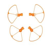 Bague de Protection contre les Chocs pour Hélice DJI Lito 1/X1 Housse de Protection de Pare-Chocs Durable Drone Accessoires de Sécurité Anti-collision Légers (Orange)