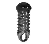 Bague De Protection De Stretch Masculin, Silicone Noir, Anti-Chute Respirante Bague-D10.2