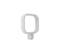Bague de Protection d'Objectif pour Insta360 GO Ultra, Anneau d'Objectif en Matériau Écologique avec Interface Extensible, Accessoire de Remplacement de Cadre Ultra-Léger à Clipser (Blanc)