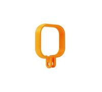 Bague de Protection d'Objectif pour Insta360 GO Ultra, Anneau d'Objectif en Matériau Écologique avec Interface Extensible, Accessoire de Remplacement de Cadre Ultra-Léger à Clipser (Orange)