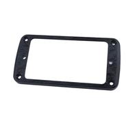 Bague de ramassage 1 pièces anneaux de montage for micros Humbucker cadre couverture guitare électrique à dessus plat PR006 for(1 PCS BK)