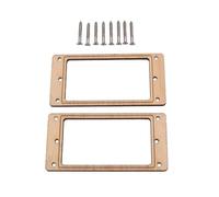 Bague de ramassage Anneau de ramassage en bois d'érable, cadre Humbucker, montage plat à Double bobine, pièces rechange for guitare électrique, 4