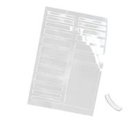 Bague de réglage mineur, ajusteur de bague lâche, ensemble de distance de bague transparente pour hommes de 19 | Inserts clairs confortables pour adultes, femmes, hommes, jeunes