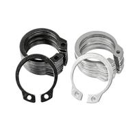bague de retenue Anneaux de retenue à Circlip externe Type C, 5 50 pièces, for arbre en acier inoxydable, pression carbone DIN471 Pour l'entretien(Stainless steel,M16 30pcs)