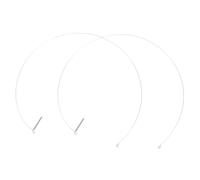 Bague de Retenue pour Joint de Soufflet Lave-linge 35cm 2 Pcs | Fil D’acier Argenté, Usage sur Machines à Chargement Frontal, Pièce de Remplacement Solide