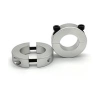 Bague de serrage en alliage d'aluminium 1 pièce, diamètre intérieur 13-30 mm, avec vis - Bague de butée de verrouillage fixe et durable for machines(30mm)