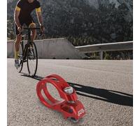 Bague de serrage en alliage d'aluminium pour VTT SRAM compatible avec plusieurs séries de transmission (rouge)