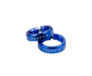 Bague de serrage pour poignée Peaty's Bleu