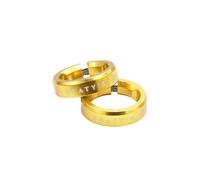 Bague de serrage pour poignée Peaty's Doré