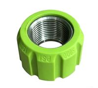 Bague de Serrage Verte pour Mousseur - Écrou en Plastique pour robuste Anti-Fuite pour Bouteille de - pour accessoire de Remplacement pour facile à Installer - Couleur Vive pour Extérieur - Lot (1pcs)