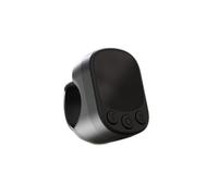 Bague de téléphone portable compatible Bluetooth, télécommande vidéo selfie, tourne-page automatique (noir)