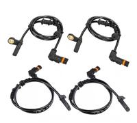 Bague de tonalité ABS Capteur de vitesse roue ABS avant et arrière A2049057900 pour Mercedes-Benz Classe C pièces(4 Pcs)